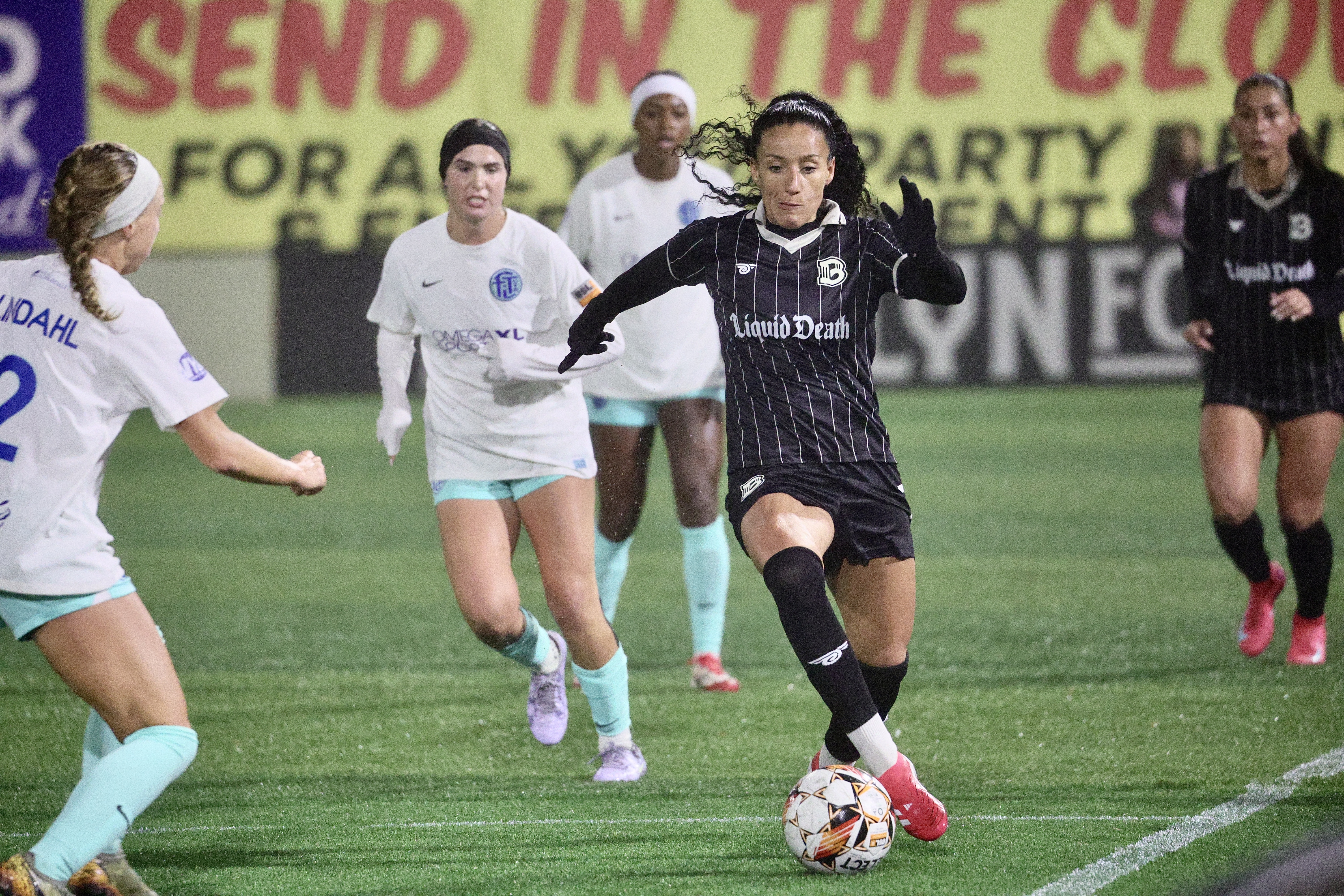 Black and white portrait photography example